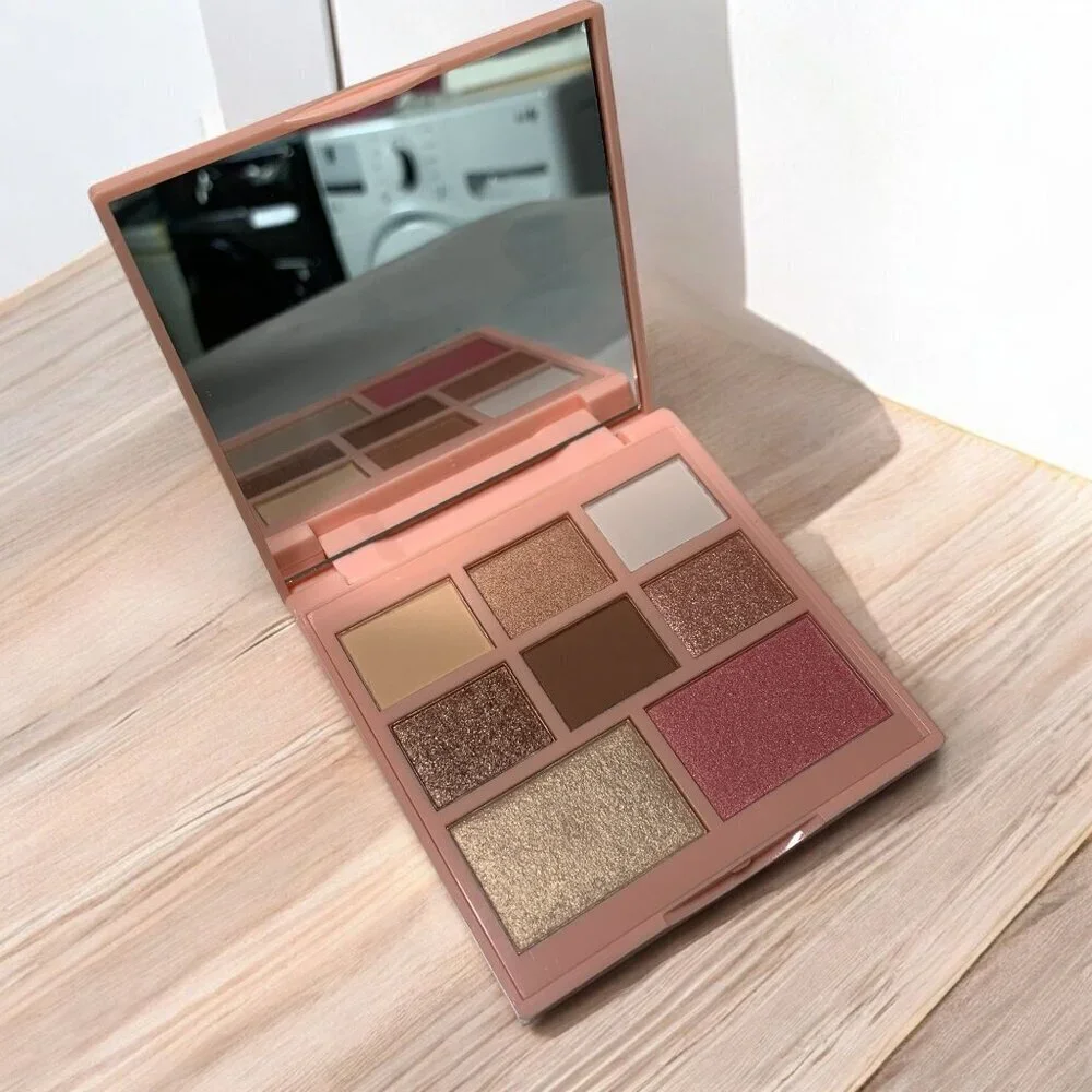 No7 Natural Glow Face & Eye Palette With Clinique Floral Makeup Bag